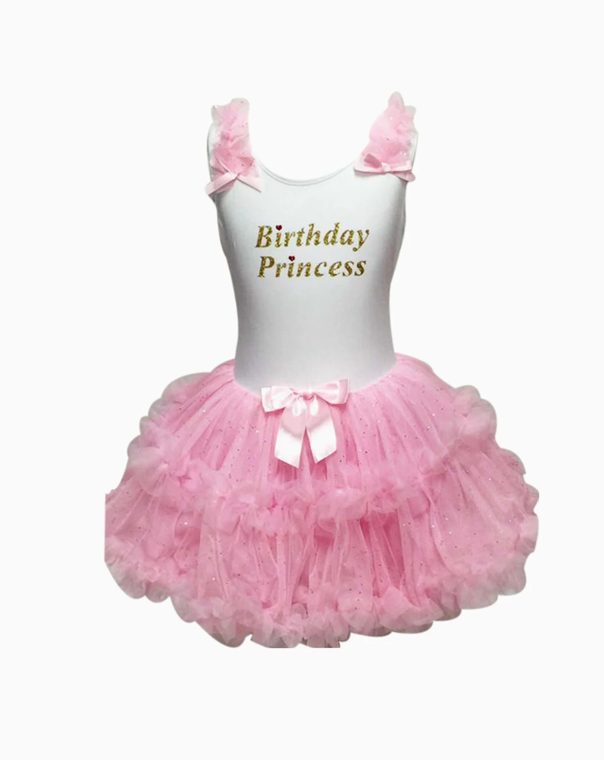 Baby Girls Birthday Princess Ruffle Dress