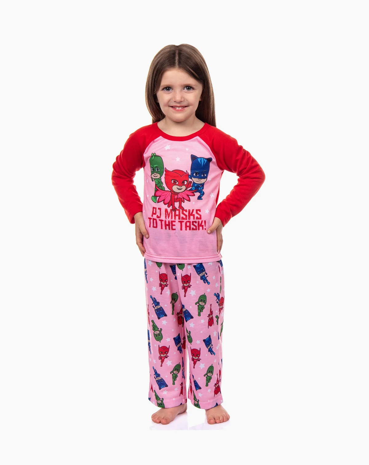 Toddler Girls Pajamas Gekko Catboy Owlette To The Task Heroes 2 Piece Set