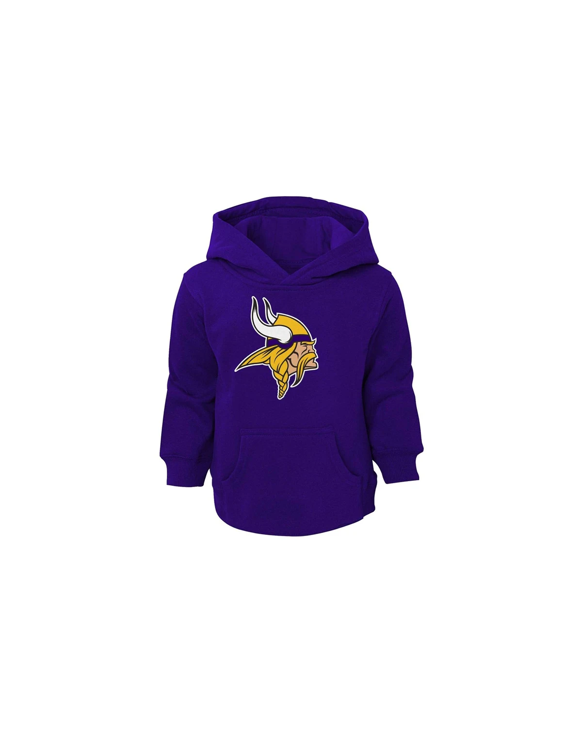 Toddler Boys and Girls Purple Minnesota Vikings Logo Pullover Hoodie