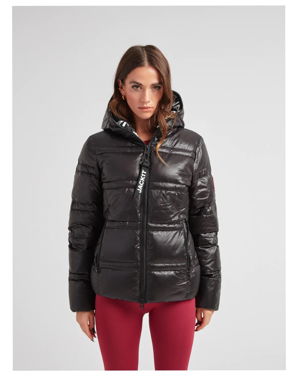 Women's R4D Tramline Racer Hooded Puffer Jacket