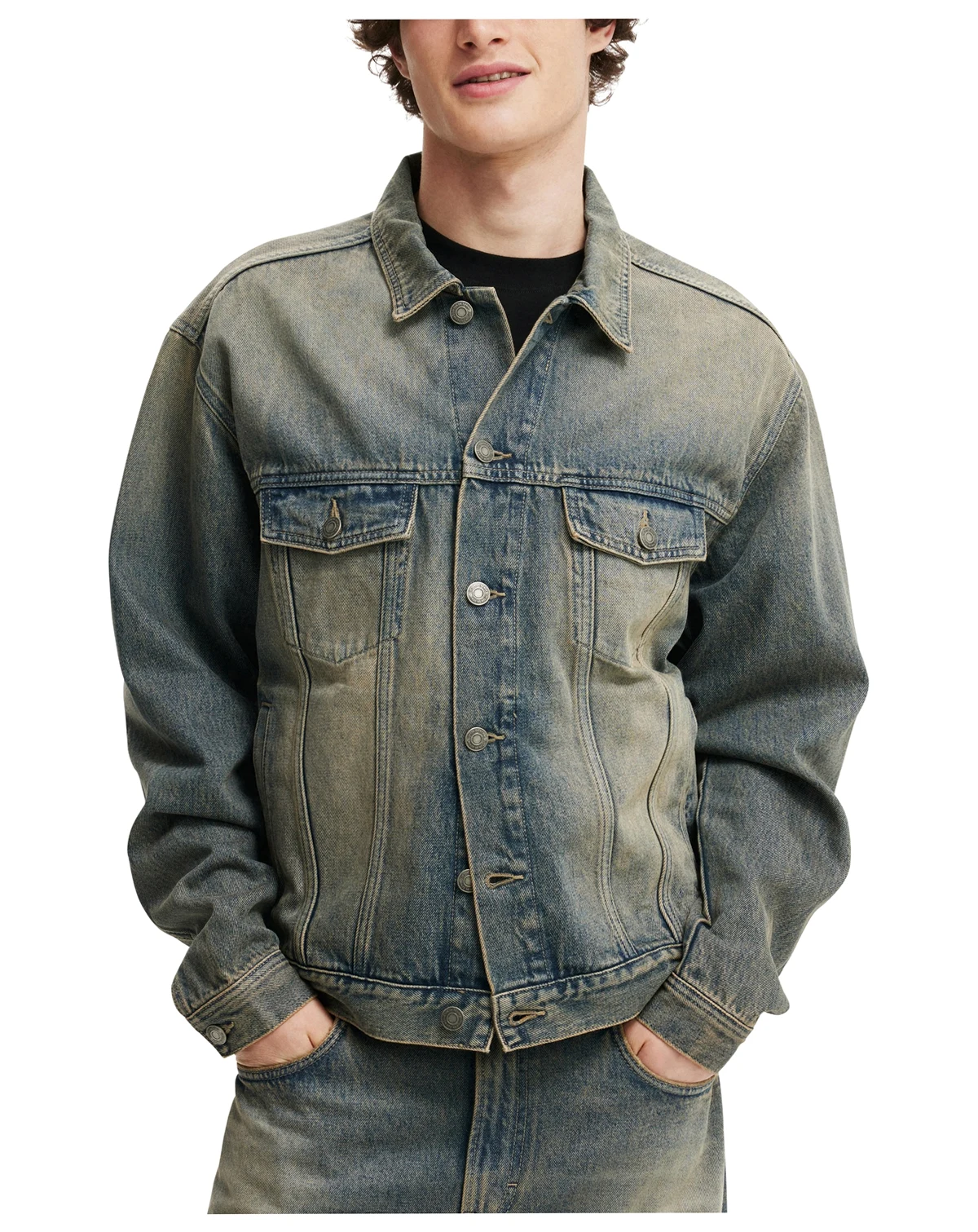 Men's Oversized Trucker Jacket