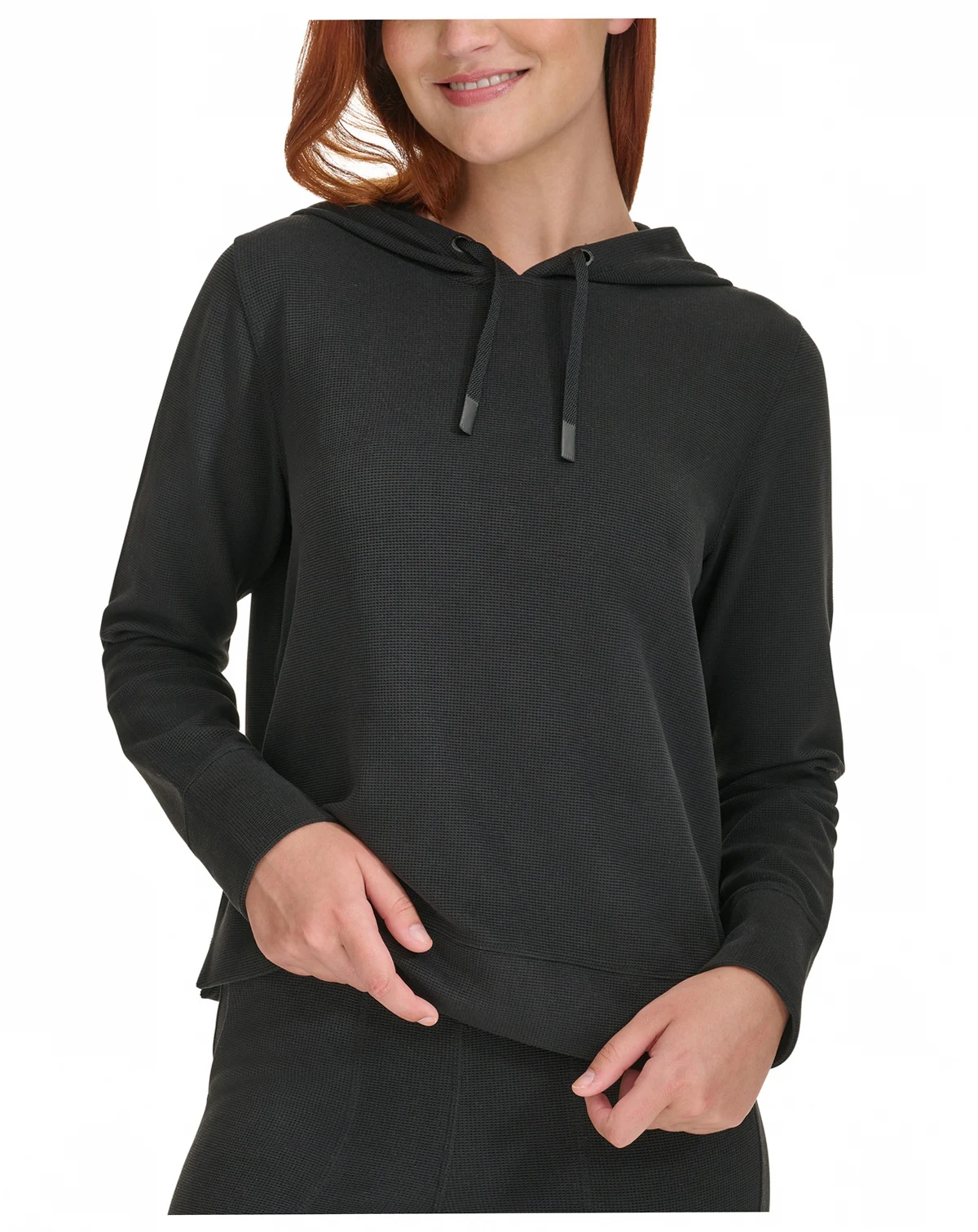 Performance Women's Waffle-Knit Pullover Hoodie