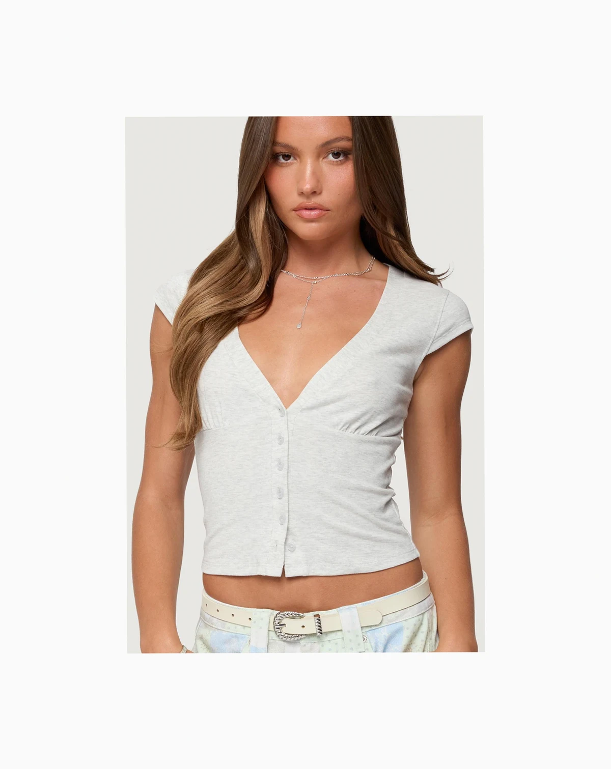 Women's Alza Button Up Top