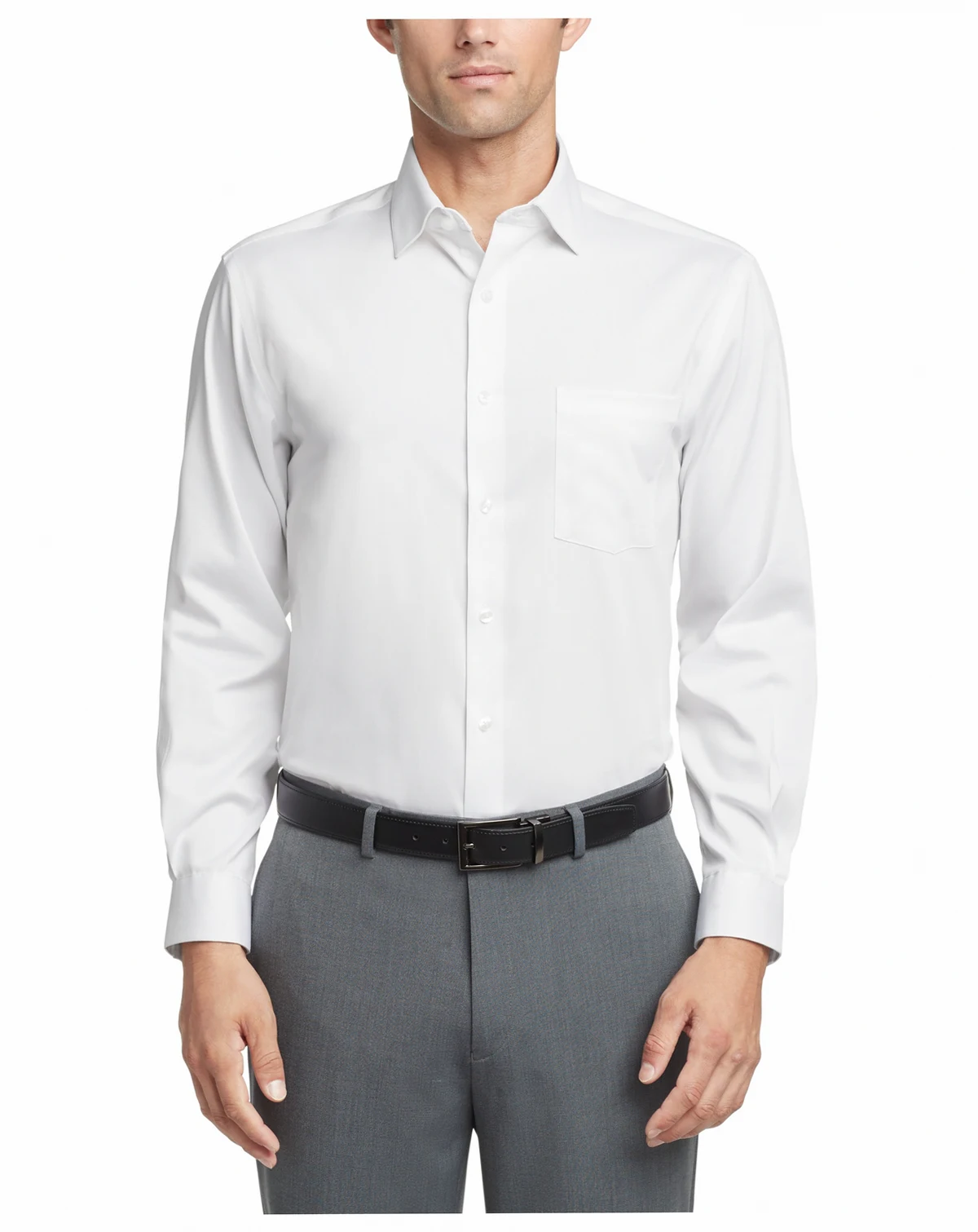 Men's Flex Collar Slim Fit Dress Shirt