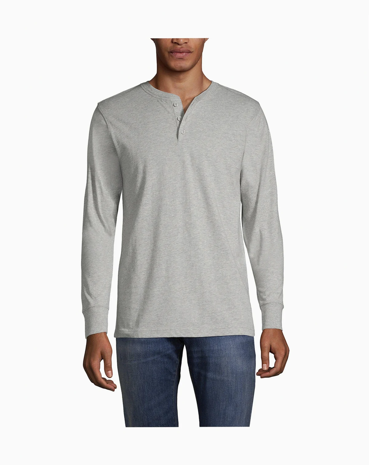 Big & Tall Super-T Long Sleeve Henley Shirt