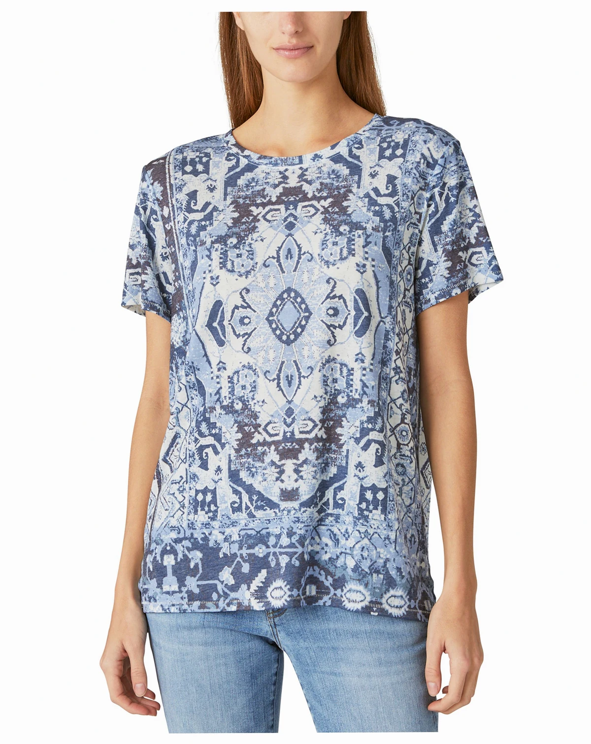 Women's Printed Crewneck T-Shirt