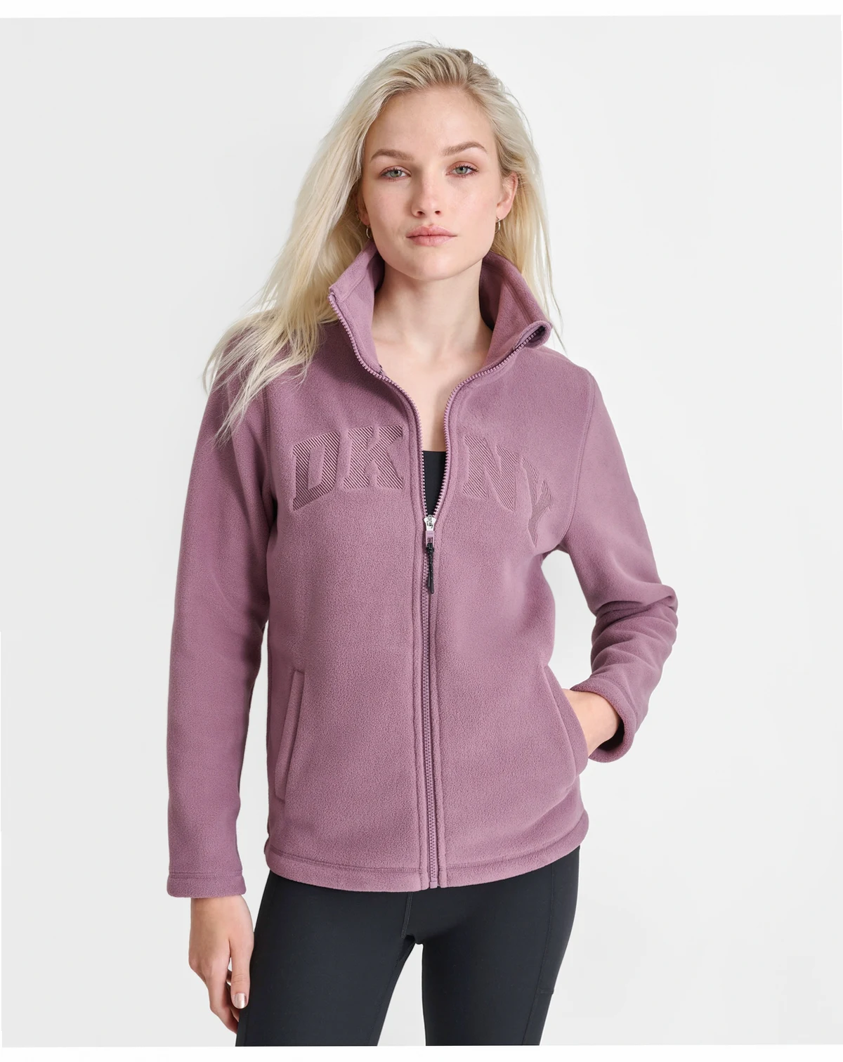 Women's Full-Zip Varsity Logo Top