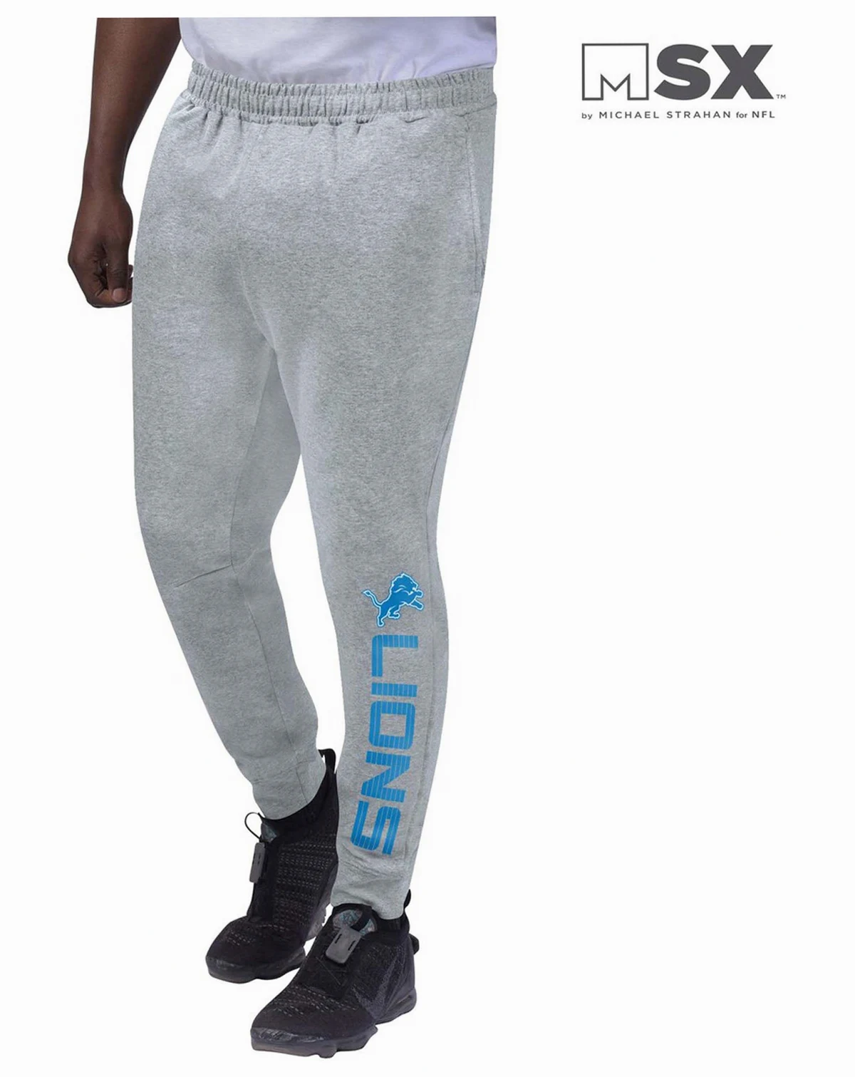 Men's Heather Gray Detroit Lions Jogger Pants