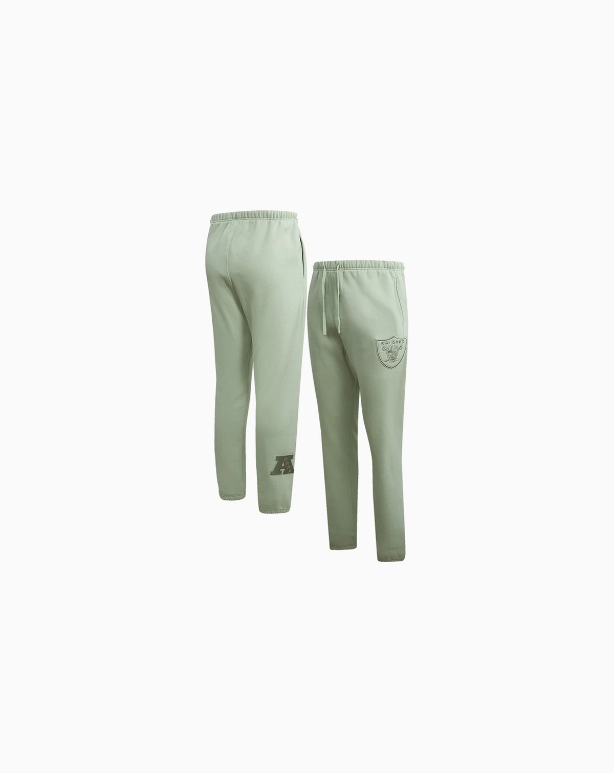 Men's Light Green Las Vegas Raiders Neutral Fleece Sweatpants