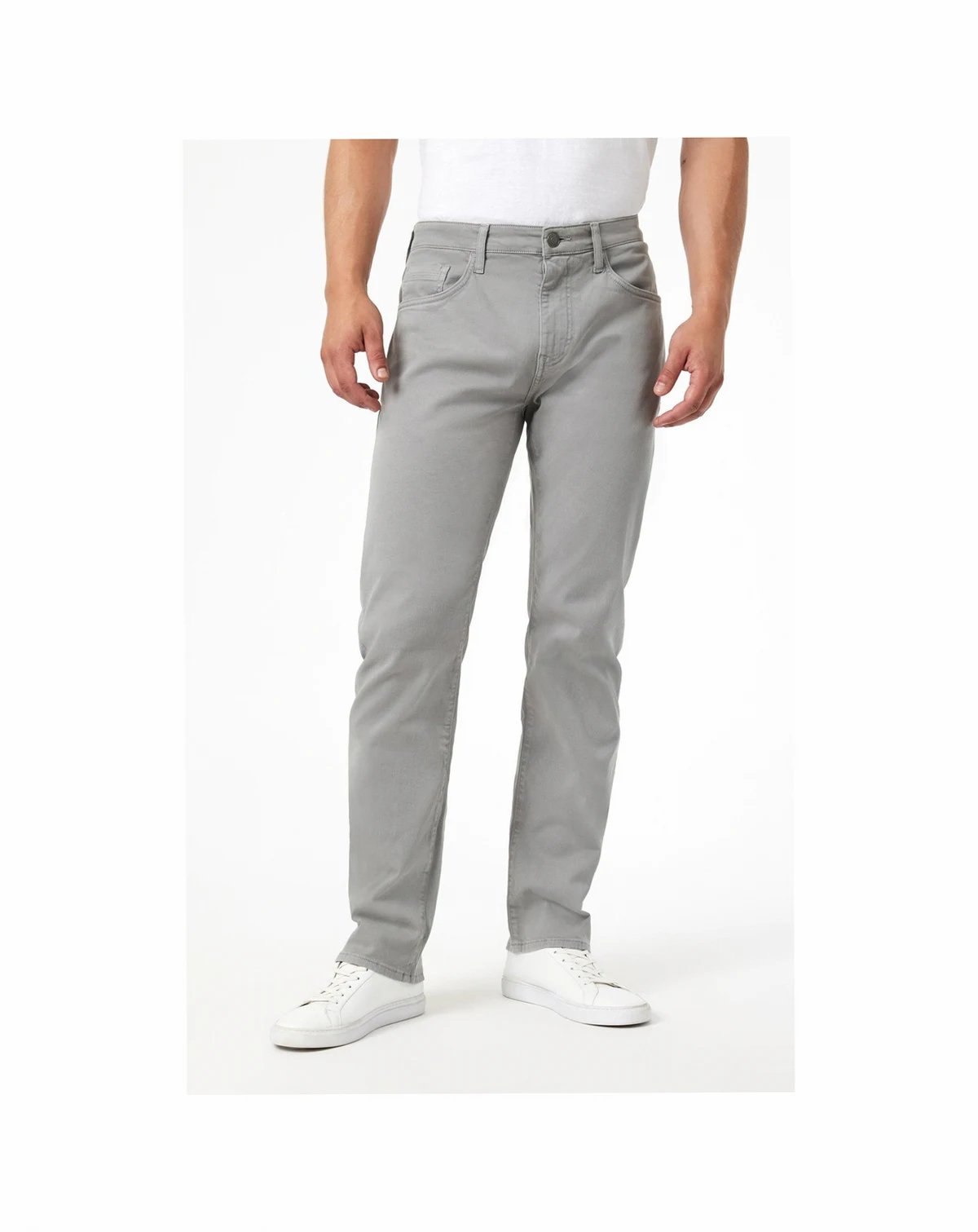 Men's Mavi Zach Straight Leg In Stormy Casual Twill