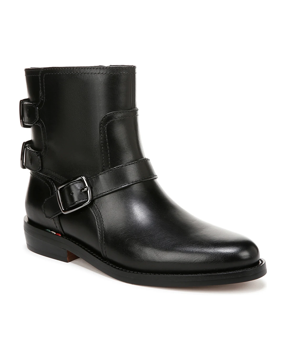 Women's Prina Block Heel Moto Ankle Boots