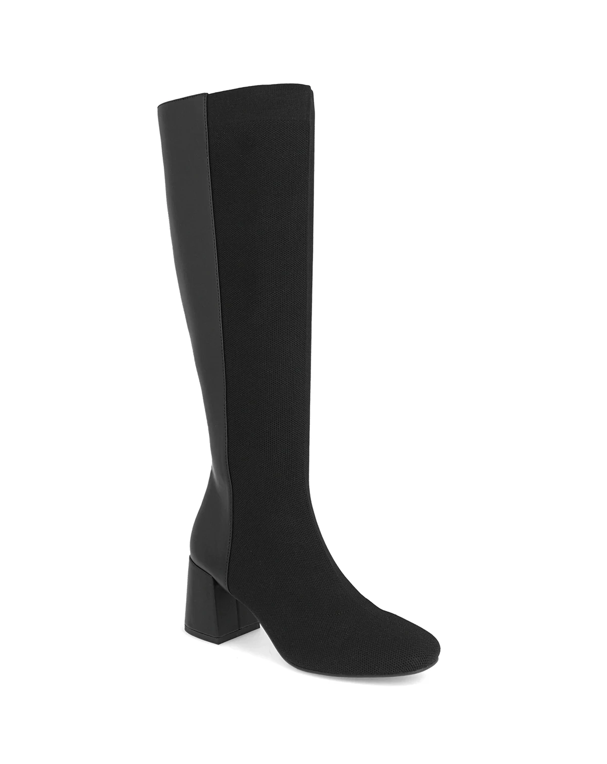 Women's Bettina Block Heel Tall Contrast Dress Boots