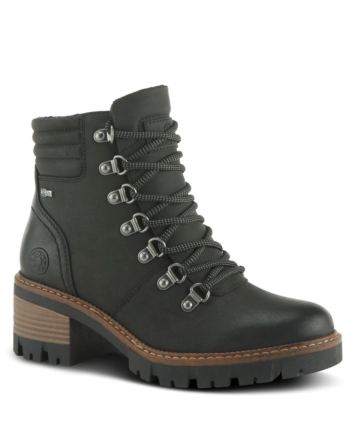 ROCKIES Hiking-Inspired Lace-Up Booties with Cushioned Insole