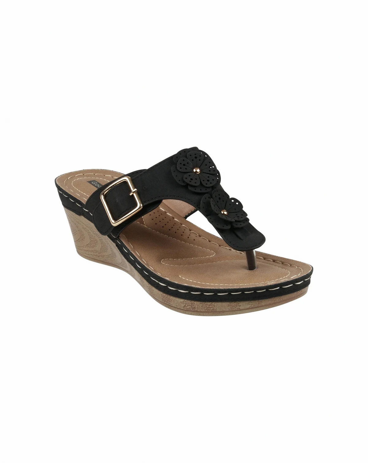Women's Narbonne Flower Wedge Sandals