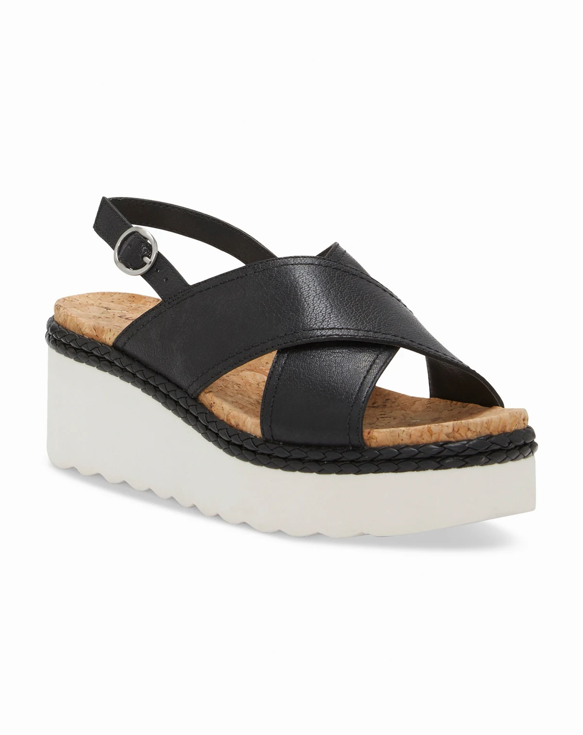 Women's Pebina Crossband Platform Wedge Sandals
