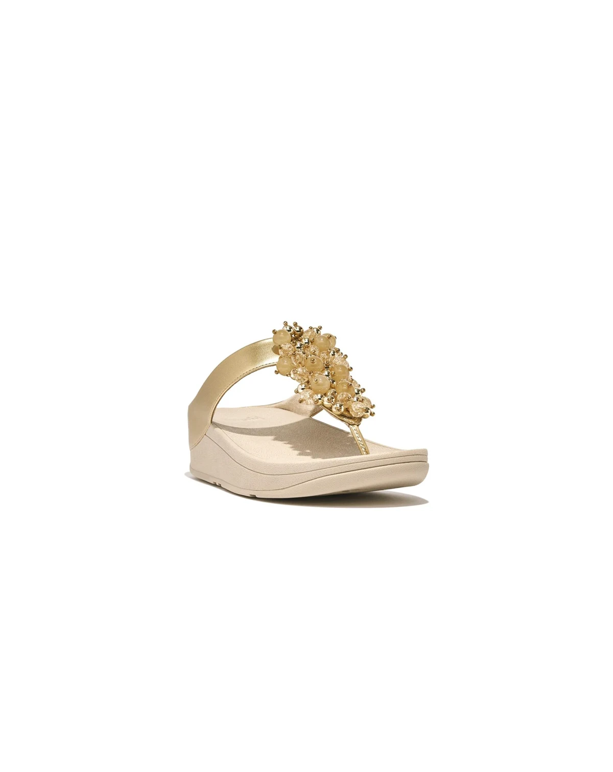 Women's Fino Bauble-Bead Toe-Post Sandals