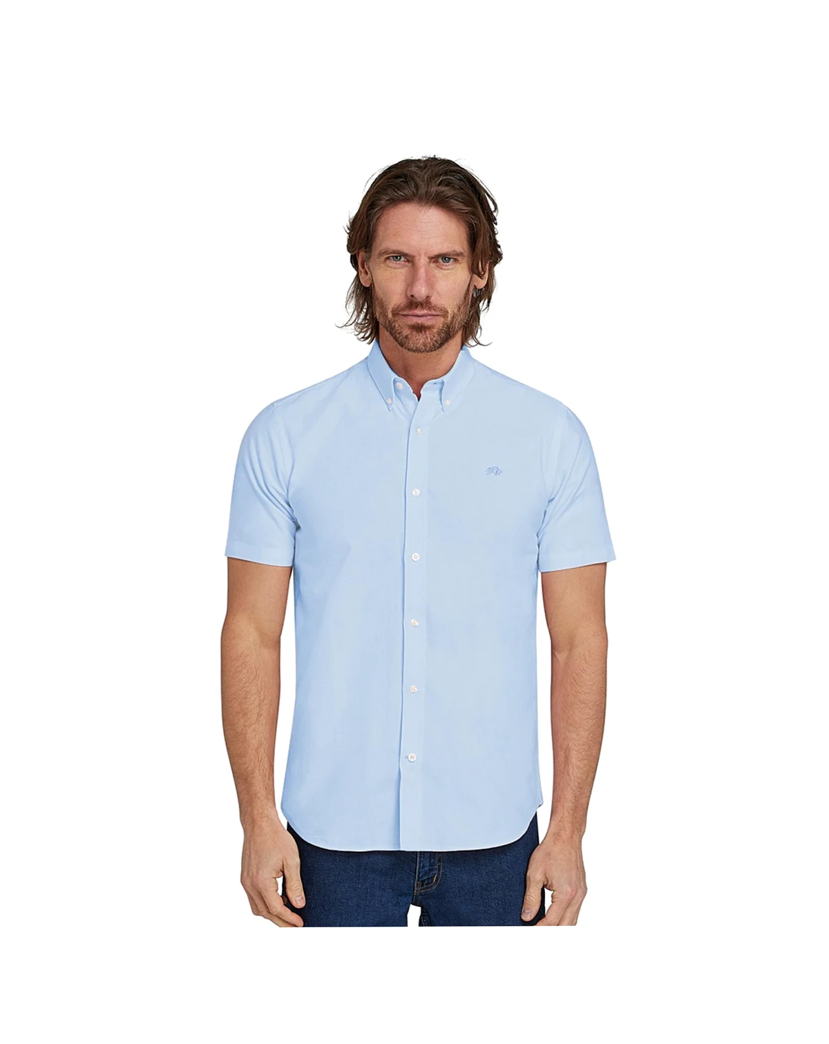 Short Sleeve Lightweight Oxford Shirt