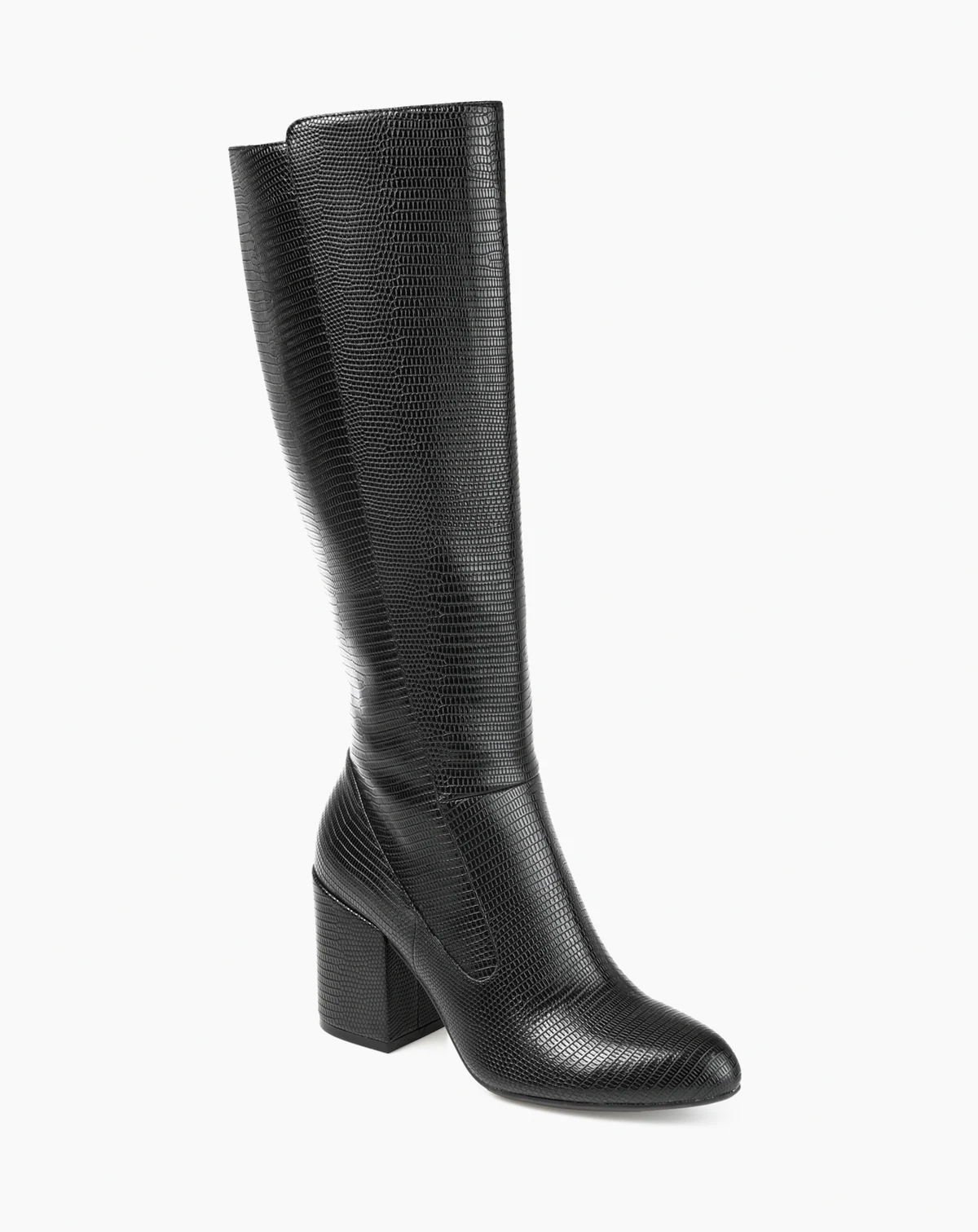 Women's Tavia Extra Wide Calf Block Heel Knee High Boots