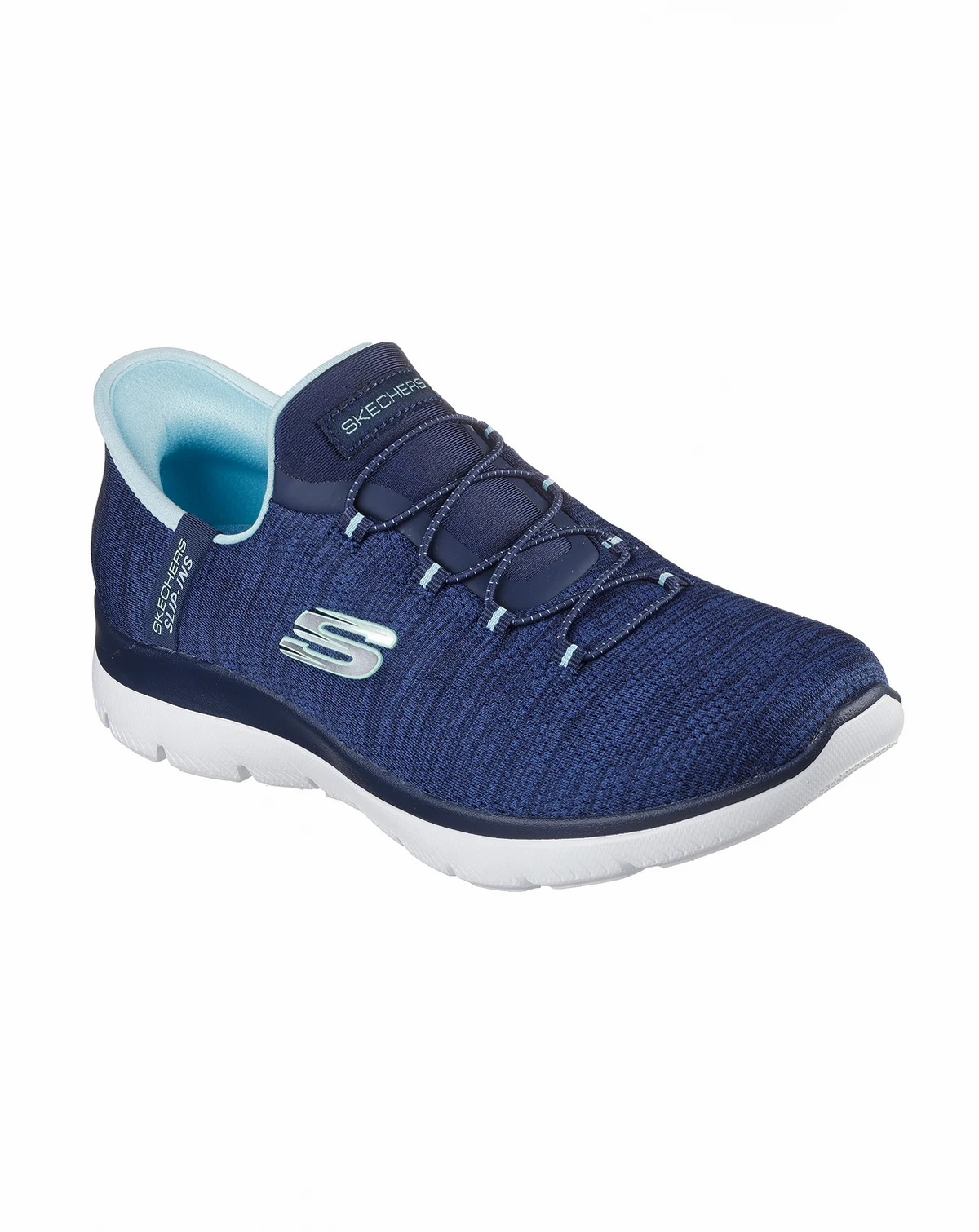 Women's Slip-ins: Summits - Everyday Set Wide Width Casual Sneakers from Finish Line