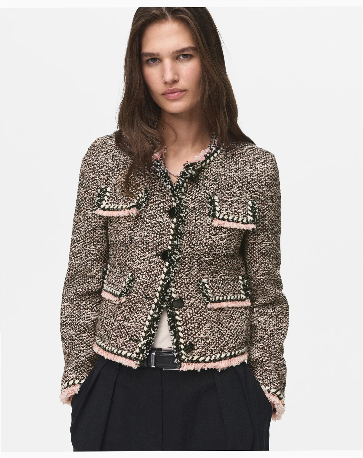 Women's Pocket Tweed Jacket