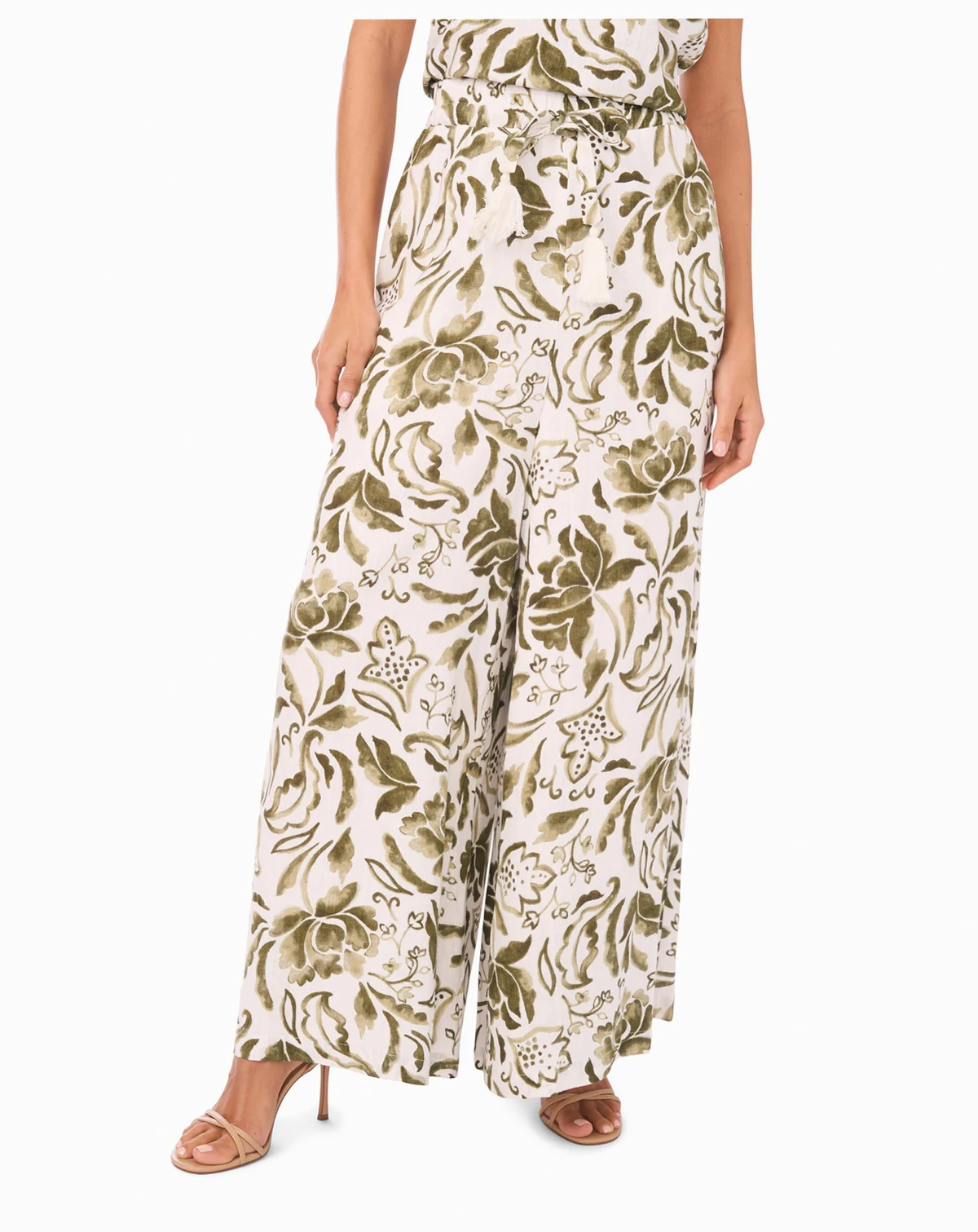 Women's Elastic Waist Mid-Rise Pants