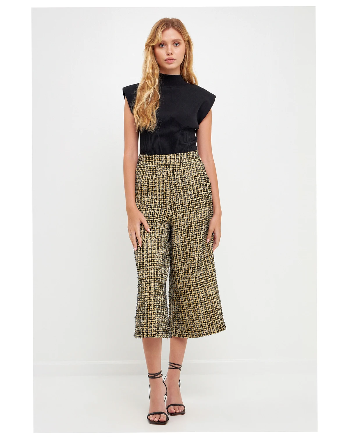 Women's Tweed Culottes