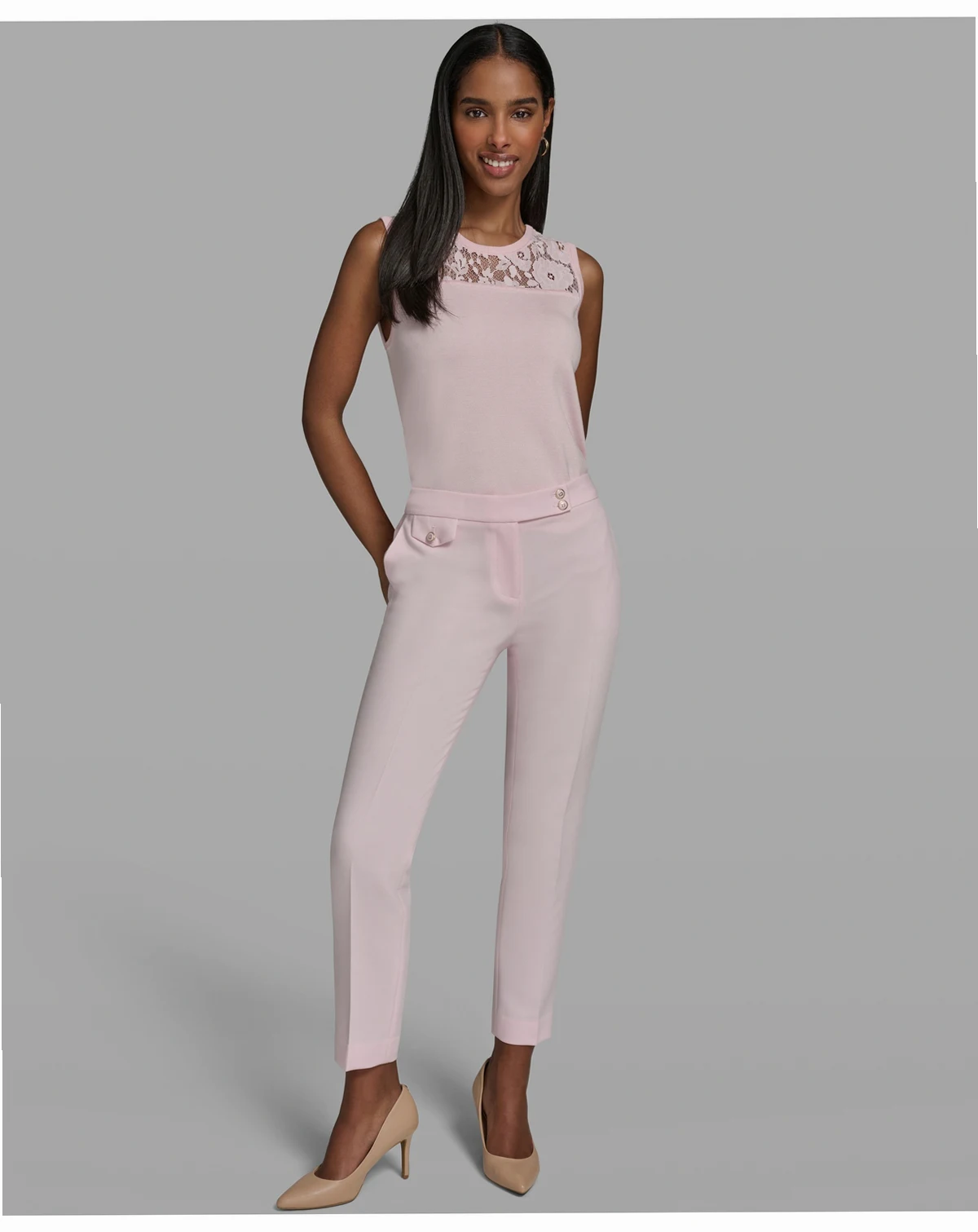 Women's Woven Straight Pants