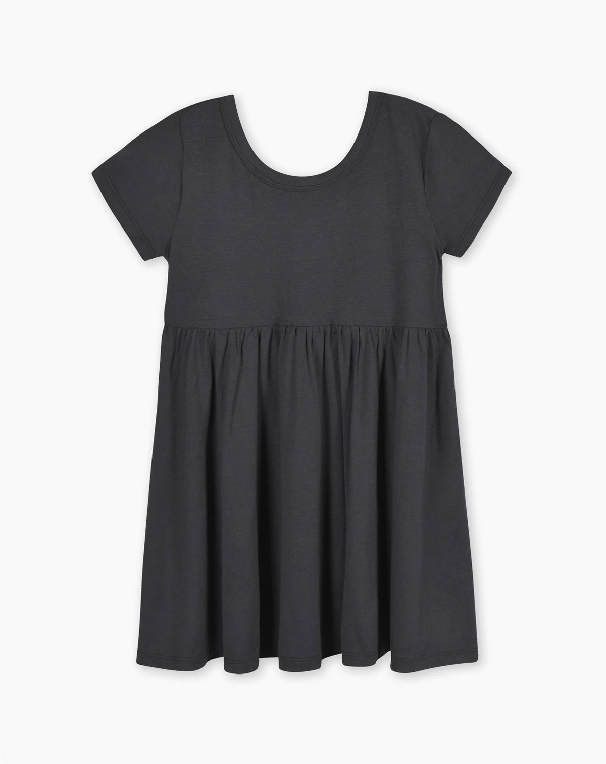 Baby Girls Midnight Floral Short Sleeve Twirl Dress