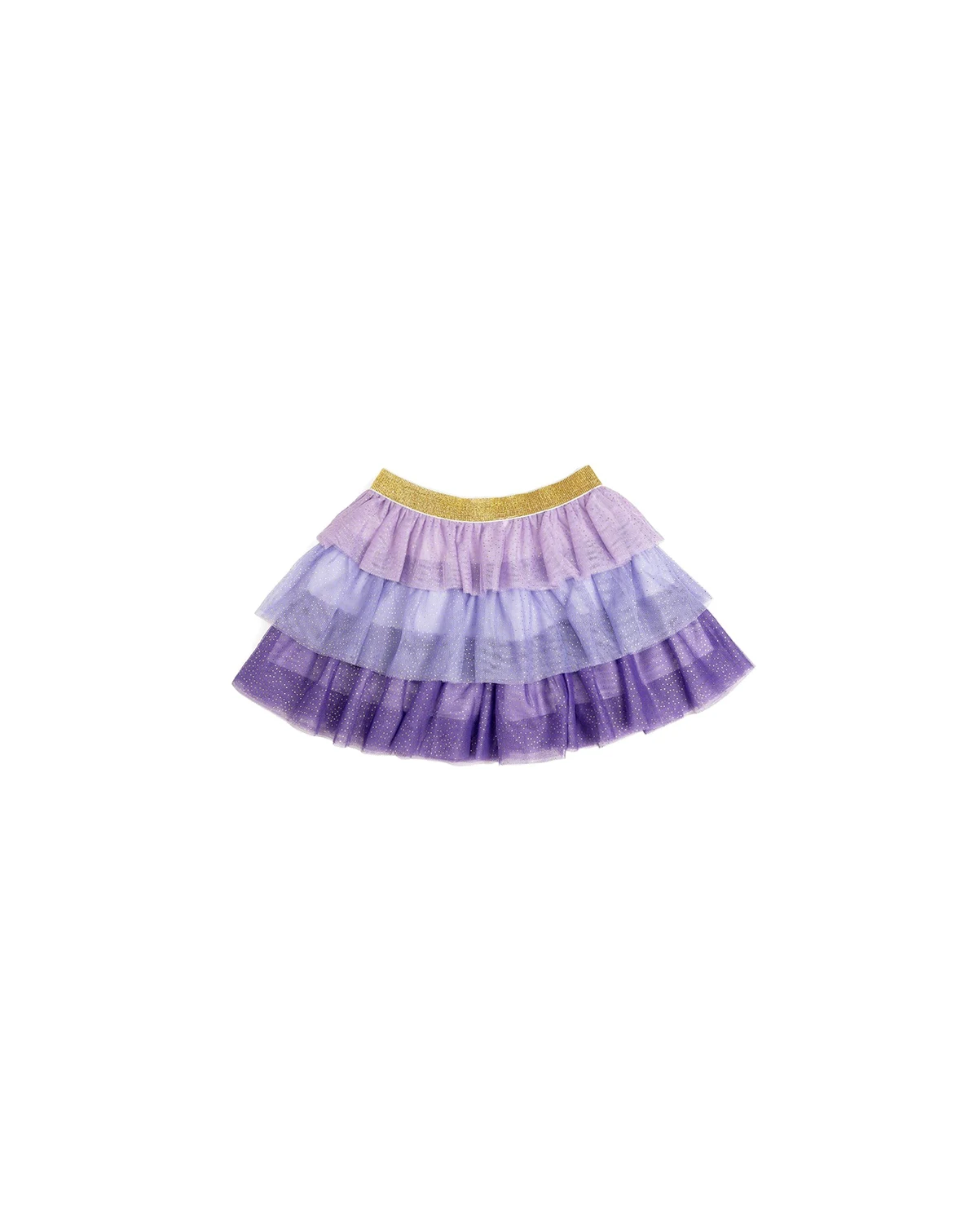 Little and Big Girls Lavender Petal Tutu Skirt