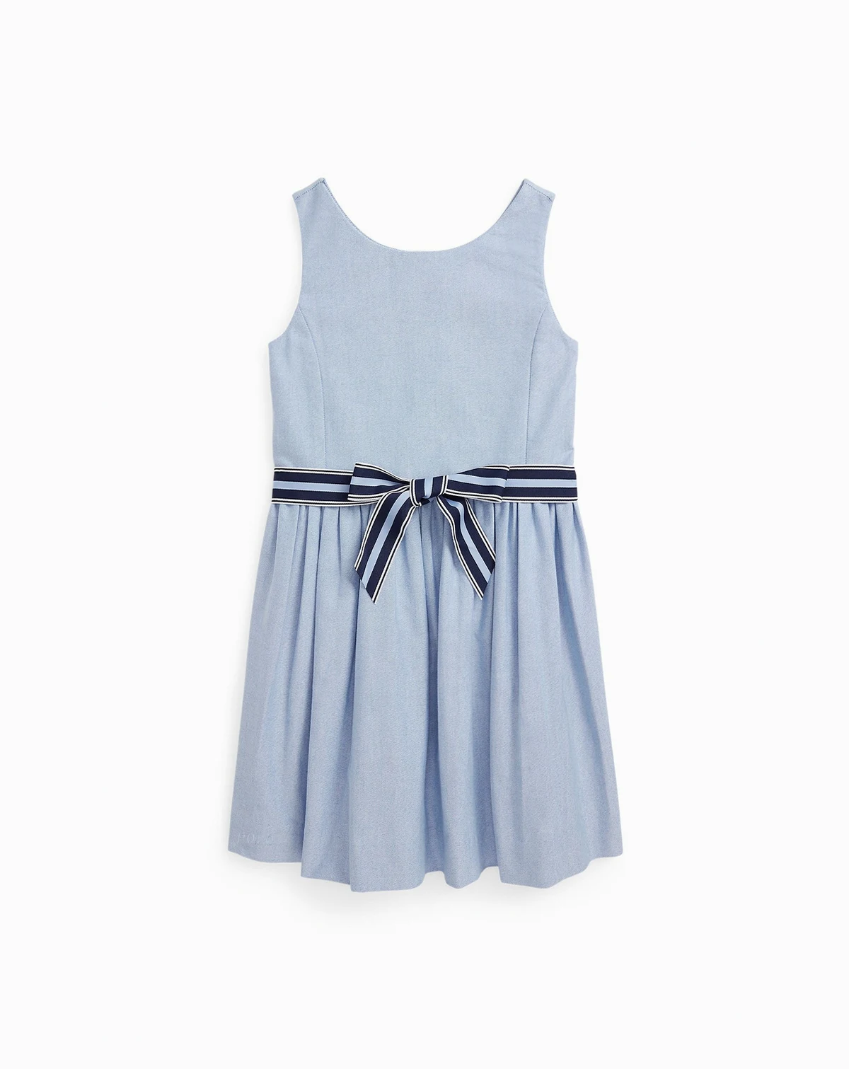 Girls' 2T-6X Cotton Oxford Dress