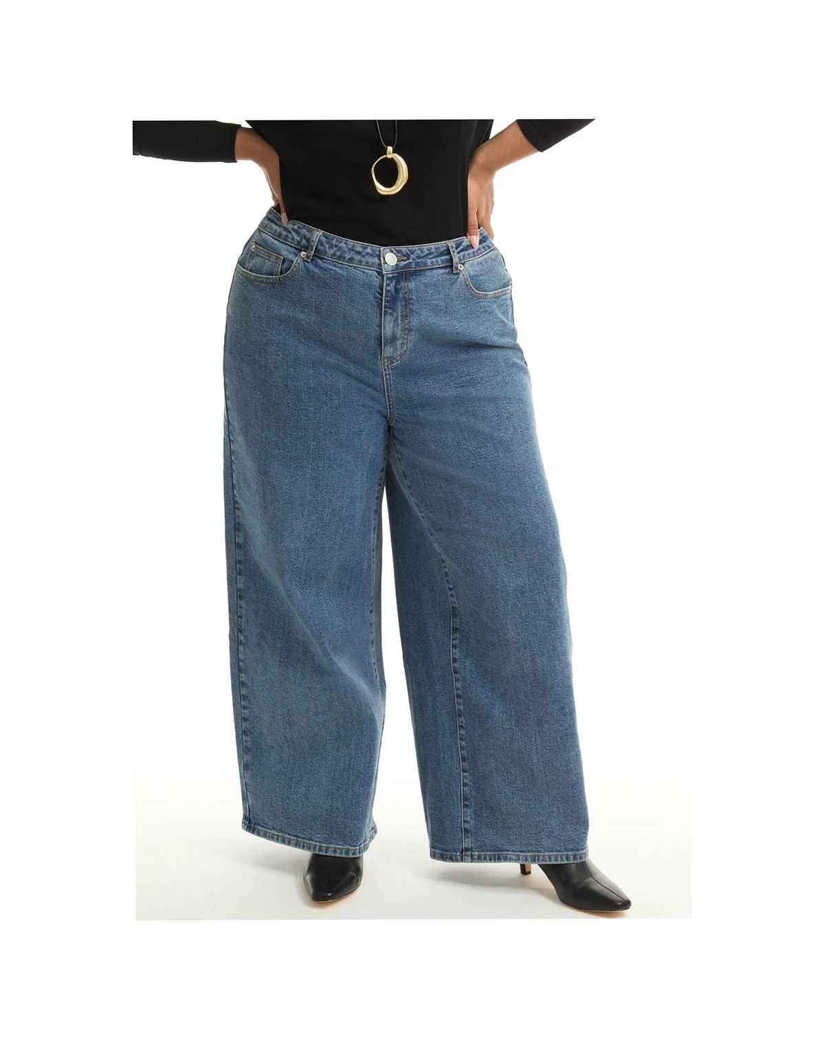 Women's Curvie-Fit High-Rise Jeans