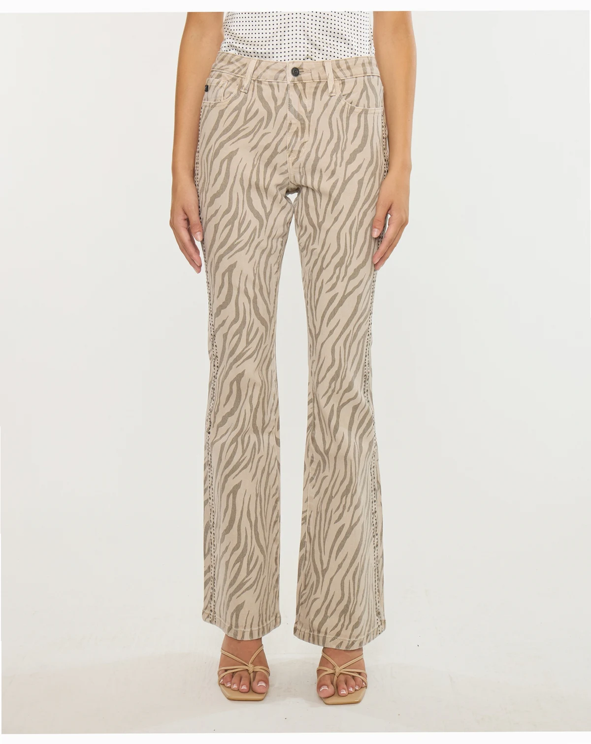 Women's High Rise Flare Jeans