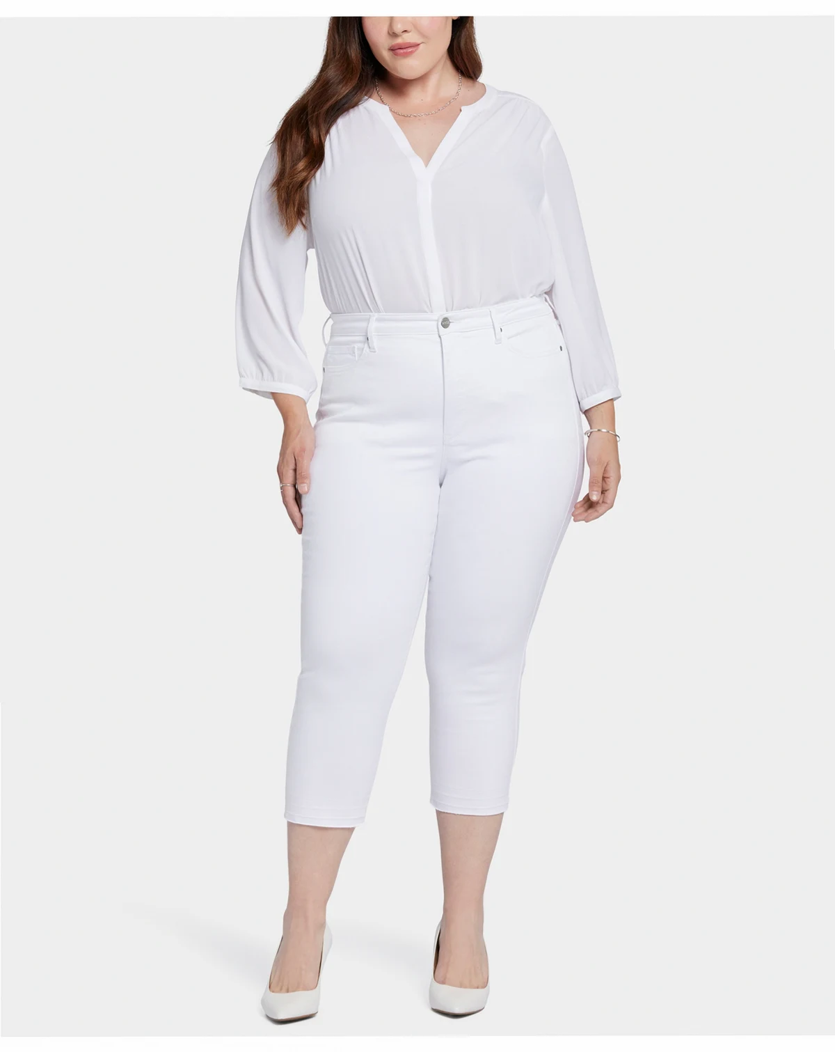 Plus Size Chloe Capri Jeans
