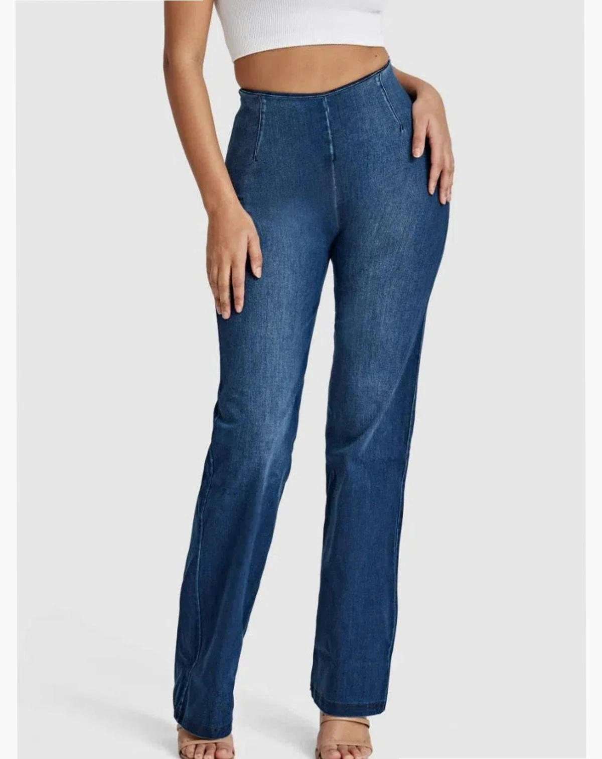 Women's Snug Sculpting High-Rise Flare Jeans