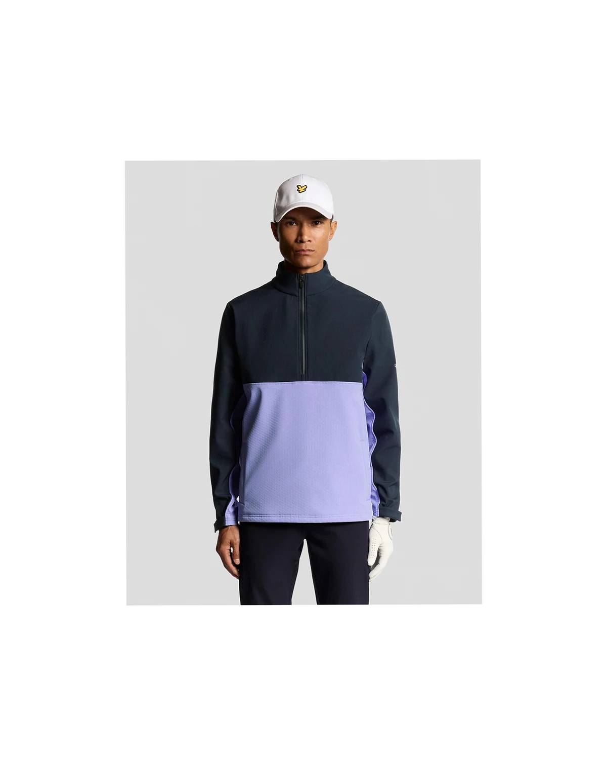 Men's Golf Half Zip Windjammer Jacket