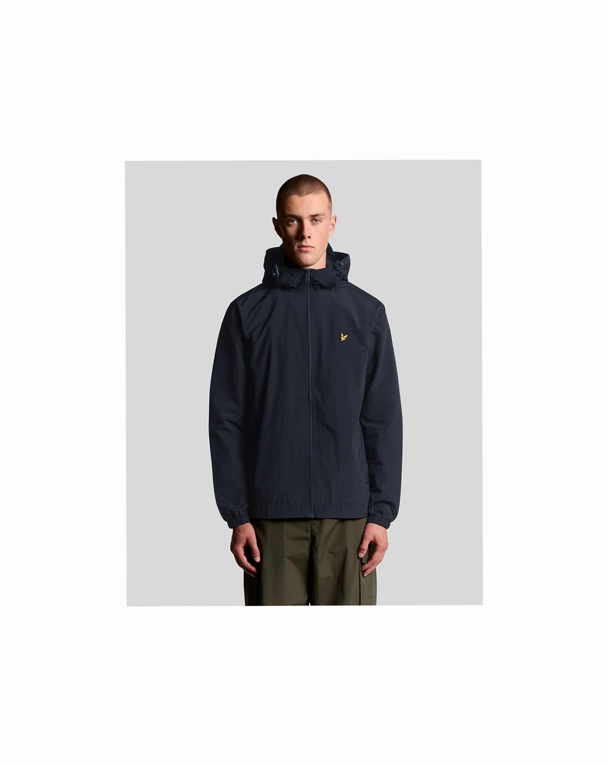 Men's Zip Through Hooded Jacket.