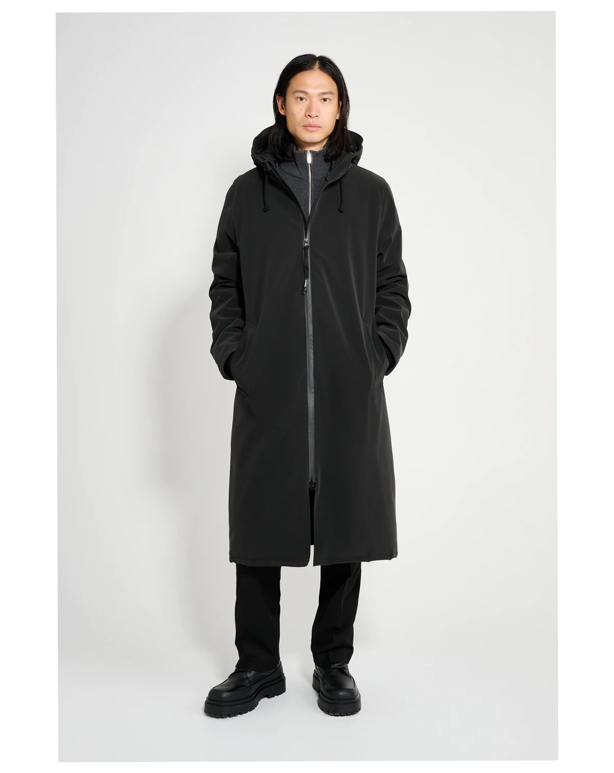 Men's Stockholm Long Matte Winter Coat