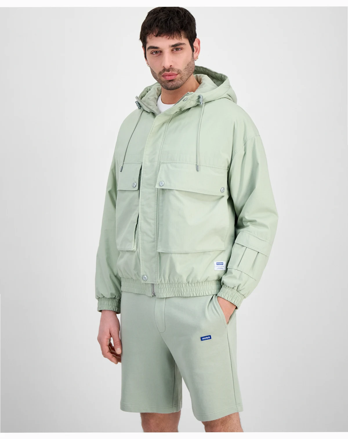 HUGO by Men's Beckson Hooded Jacket