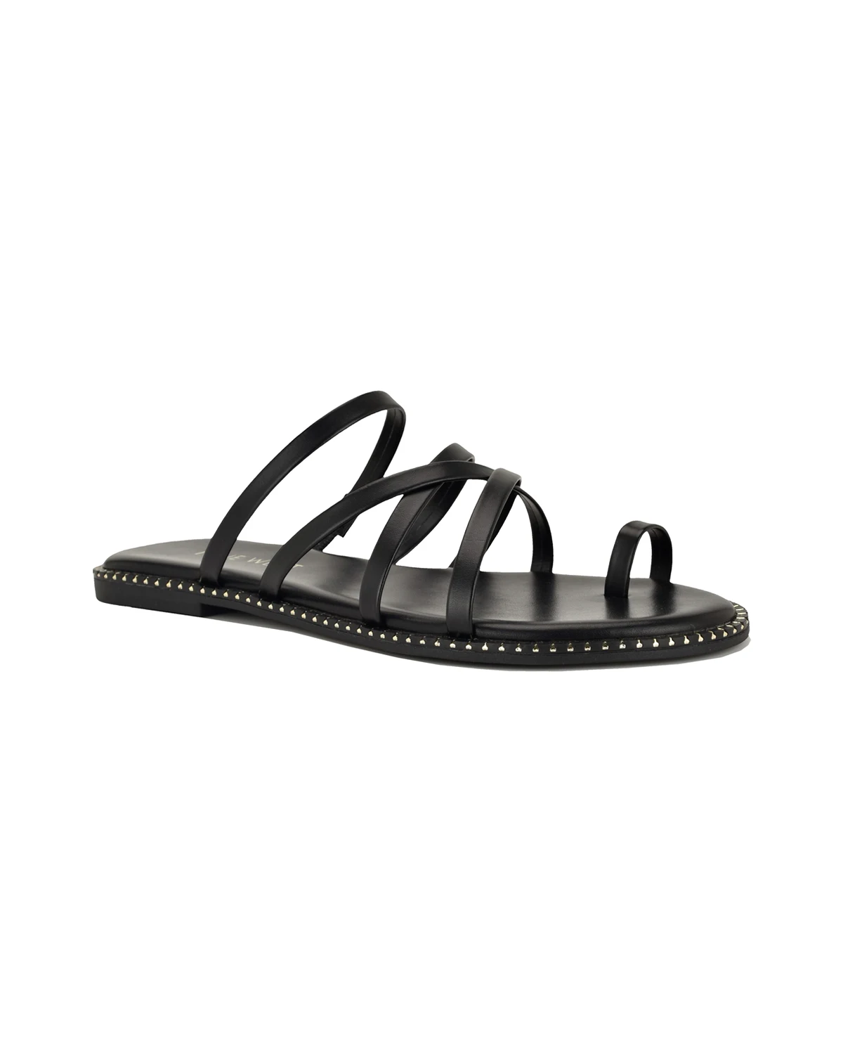 Women's Digen Strappy Toe Loop Flat Slip-On Sandals