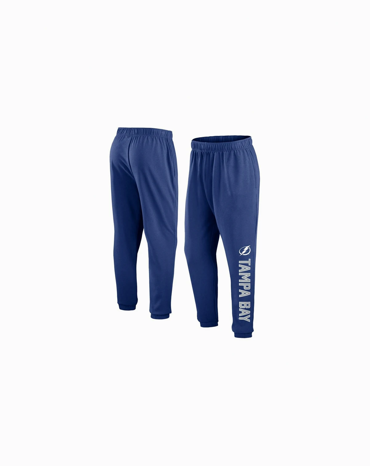 Men's Blue Tampa Bay Lightning Chop Block Fleece Sweatpants