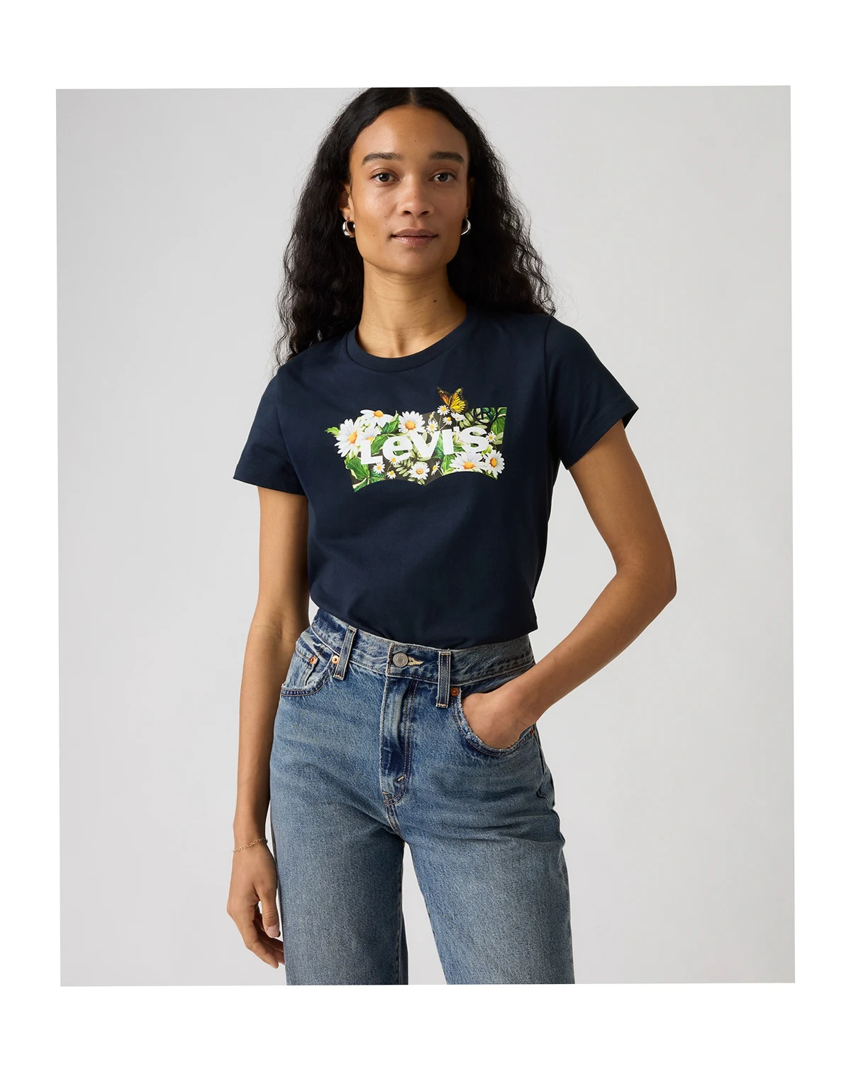 Women's Perfect Graphic Logo Cotton T-Shirt