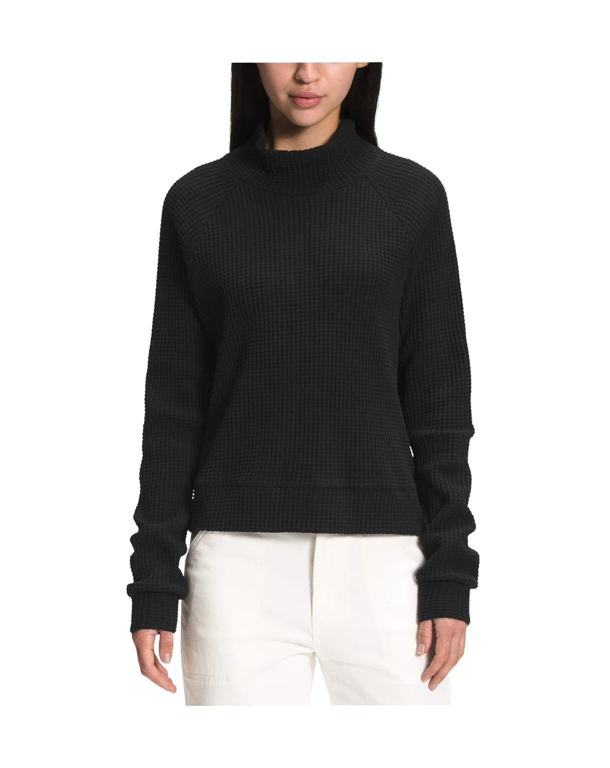 Women's Long-Sleeve Mock Neck Chabot