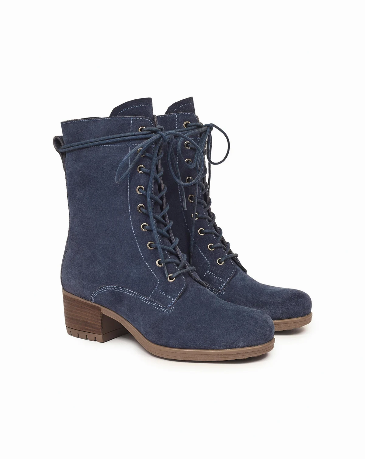 BLOCK HEEL DERBY BOOT