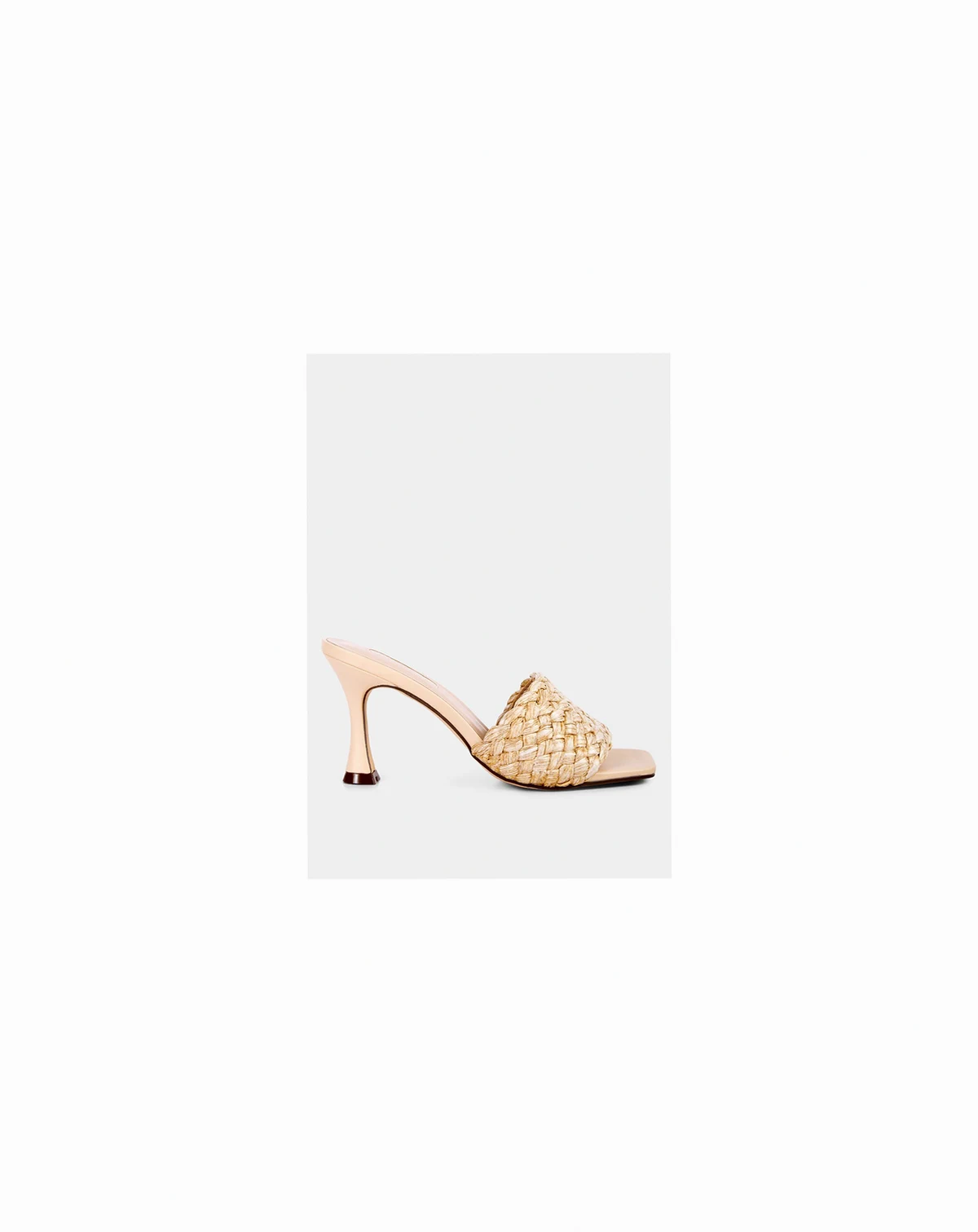 Womens Ny Tour Braided Strap Heel Sandals