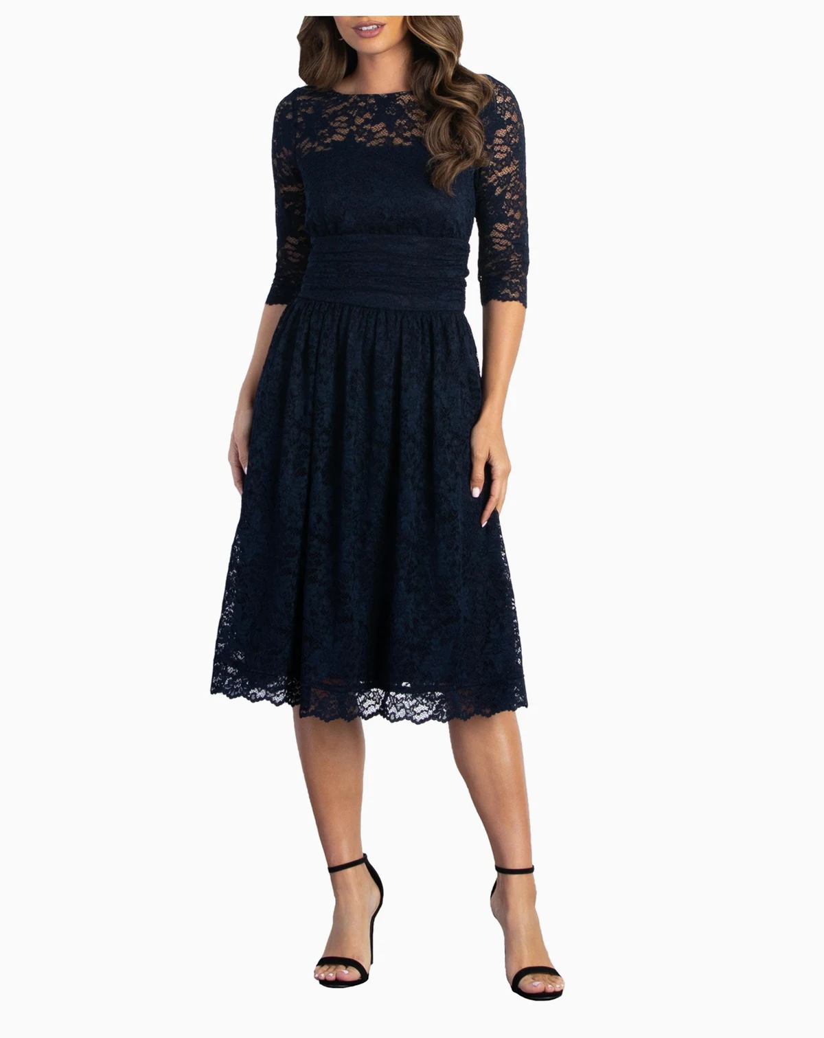 Women's Luna Lace Cocktail Midi Dress