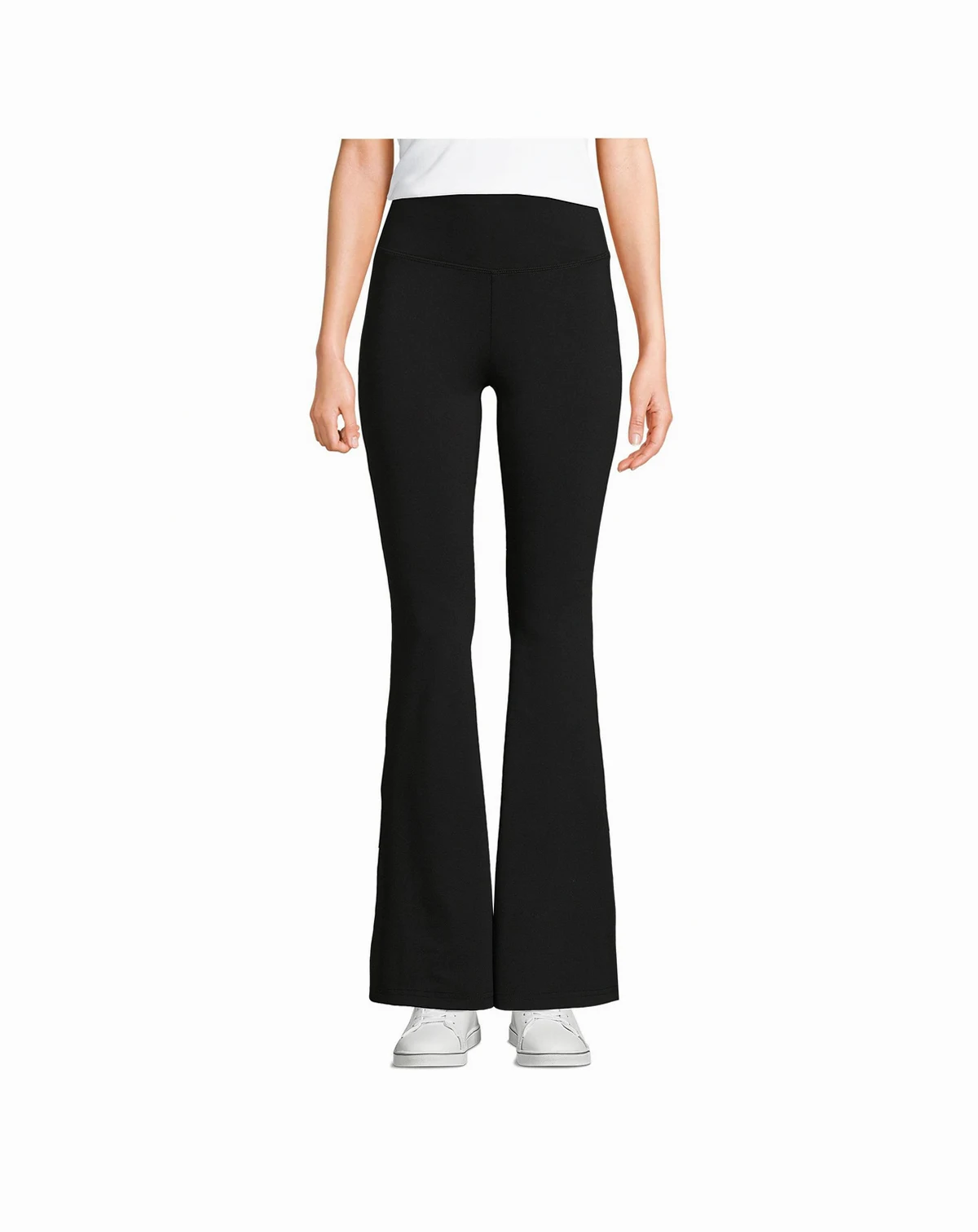 Women's Petite Active Hi Impact High Rise Slim Flare Pants