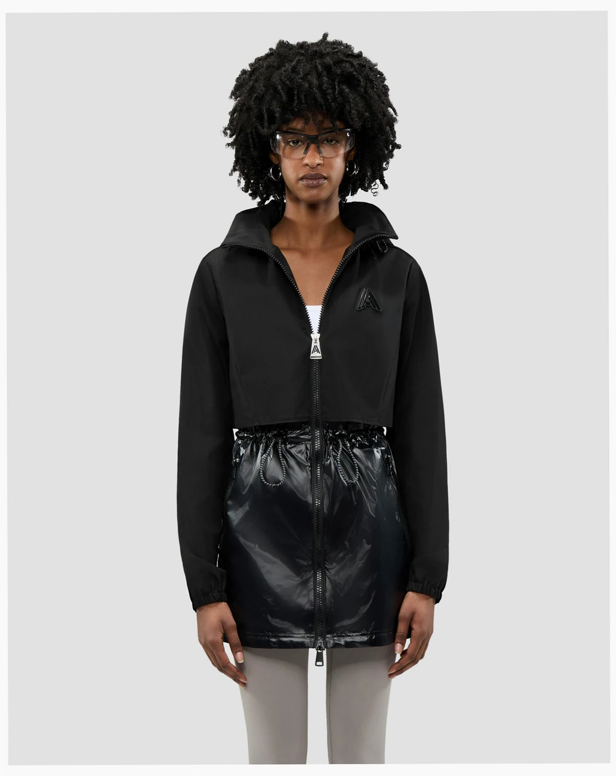 Women's Valmenier Raincoat with Retractable Hood