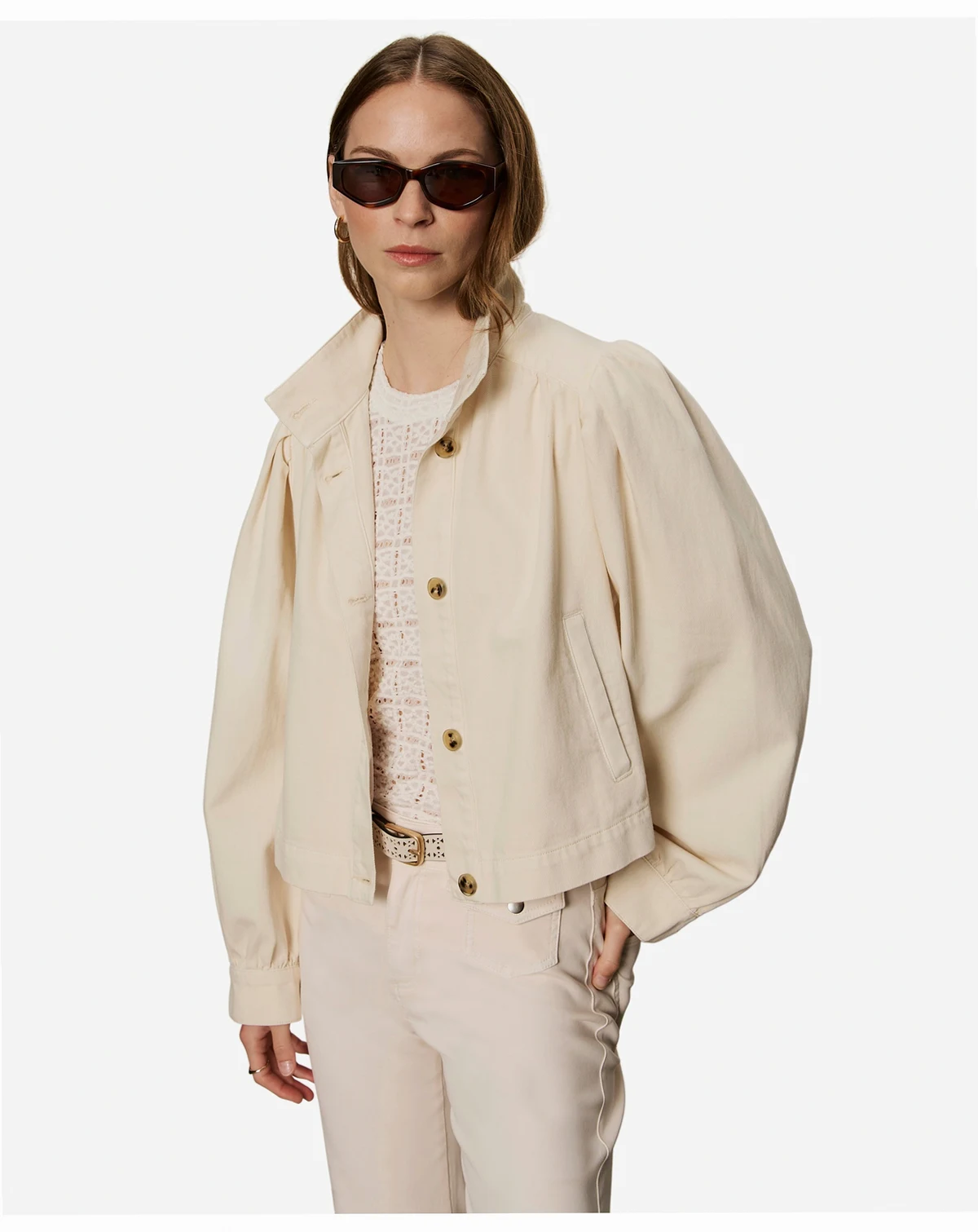 Women's Charlotte Long-Sleeve Twill Jacket