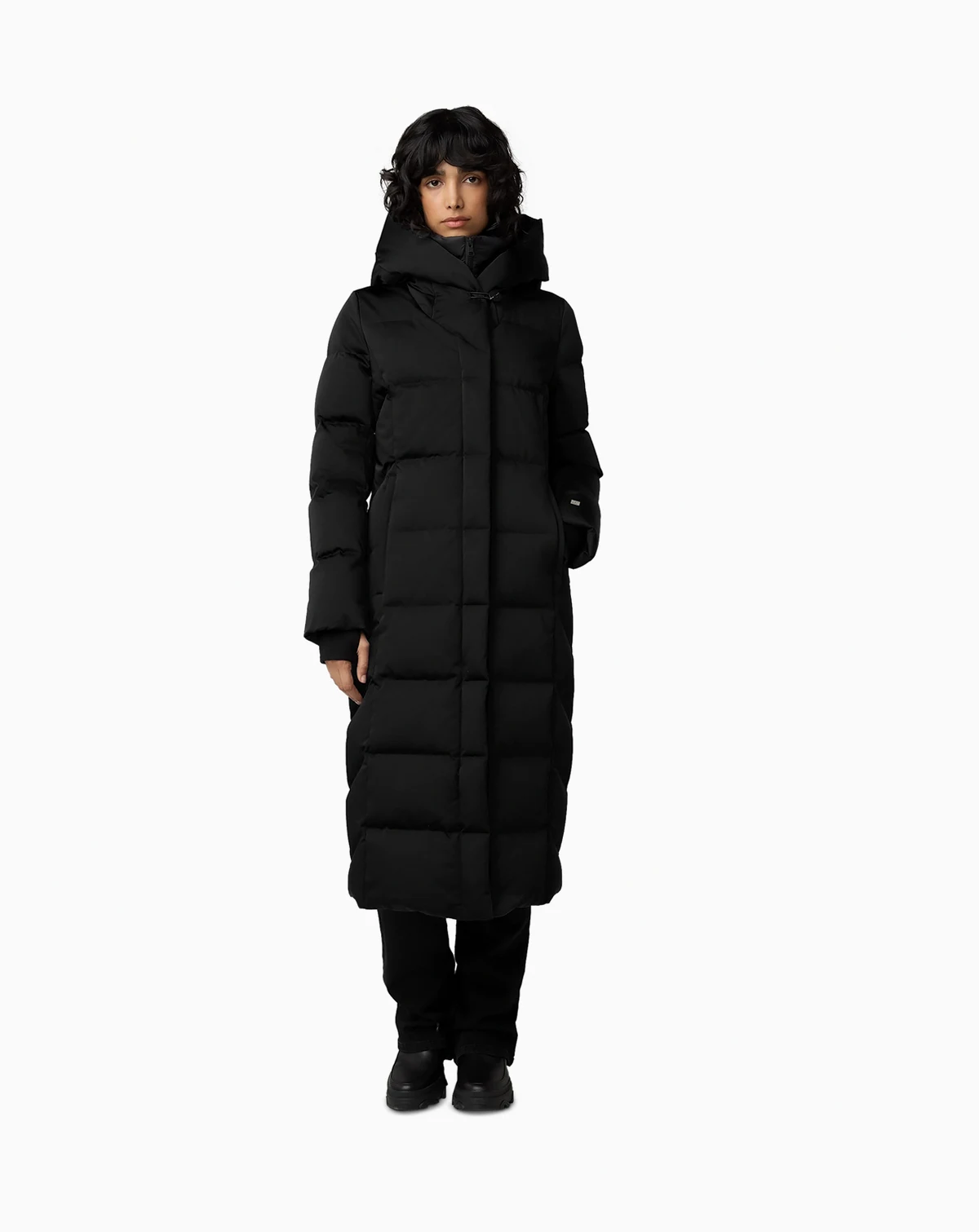 Women's Hooded Down Maxi Puffer Coat