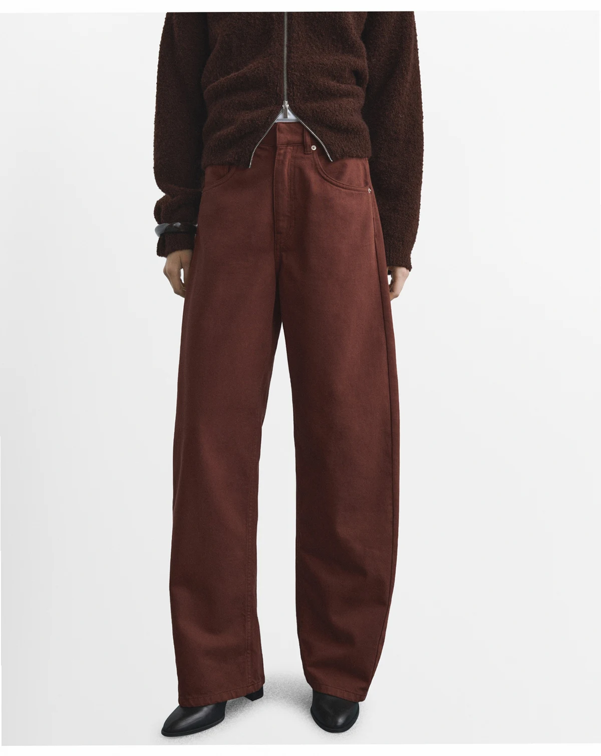 Women's Mid-Rise Balloon Jeans